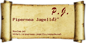 Pipernea Jagelló névjegykártya
